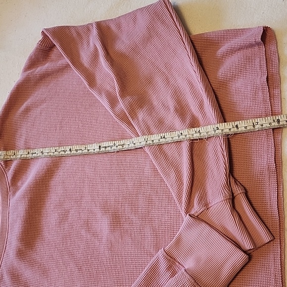 Joe Fresh - Waffle Pajama Sets X 3 - Longsleeve Crop Top With Shorts -L - Picture 4 of 10